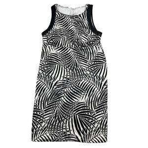 Tommy Bahama Small Island Active Black White Lined Bodice w/ Removable Bra Cups‎